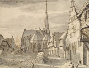 In Front of the Church in Veghel, 1676